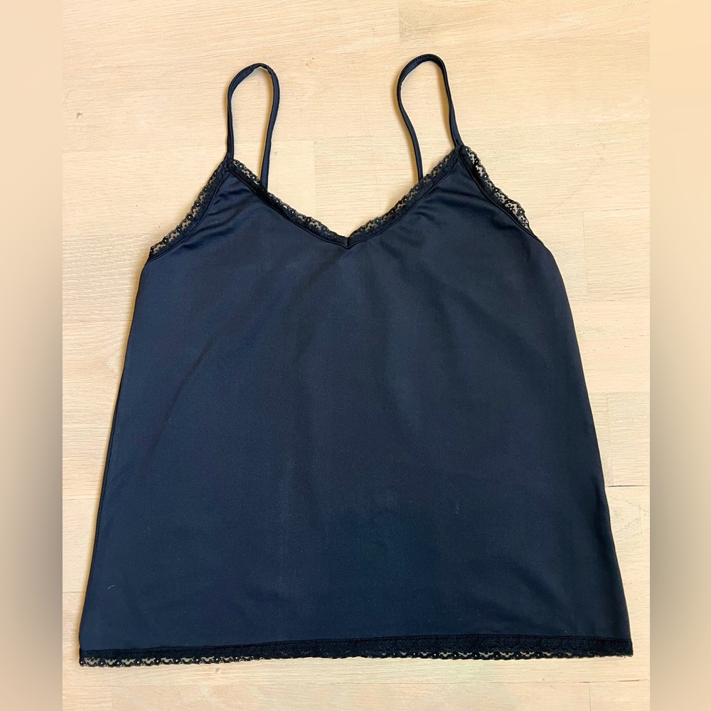 Black Lace Tank Top size S